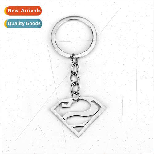 Movie Avengers series stainless steel Superman S logo car ke