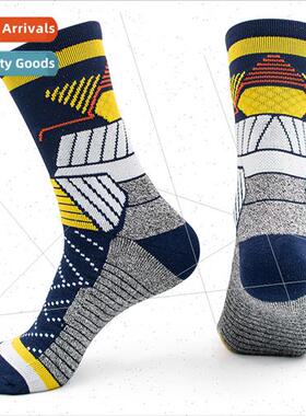 2023 new basketball socks mid-calf mens breathable personali