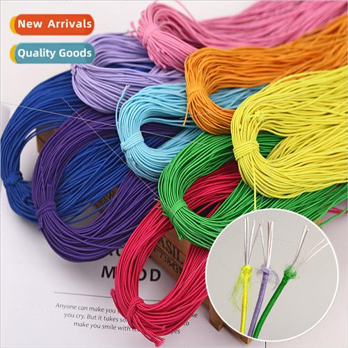 1mm color round elastic elastic wire DIY beads beading rubbe