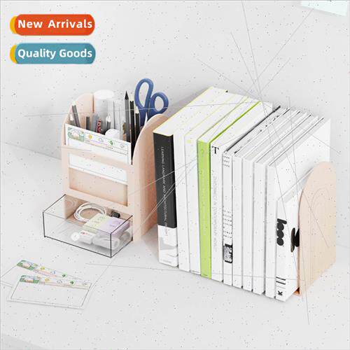 Desk book stand desktop multifunctional student bookends cre