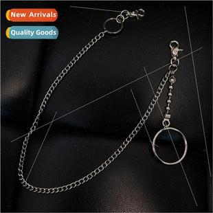 ins waist bead pants pant round chain hop Hundreds hip