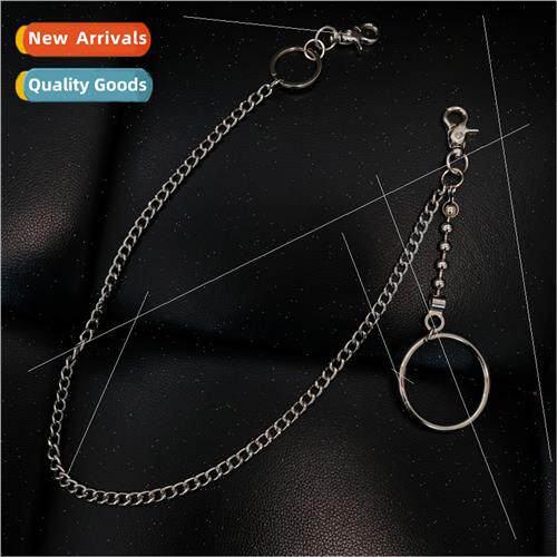 Hundreds pants chain ins waist chain hip-hop round bead pant