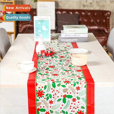PEVA holiday tablecloth one time party rectangle plastic tab