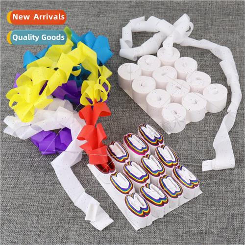 Mouth Pull Paper Sp Ribbon Pack 12 Cylinders Flat Whe Colore