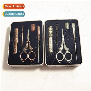 Europe Scissors Vintage Scissors Set Scissors lver/Bronze Pa