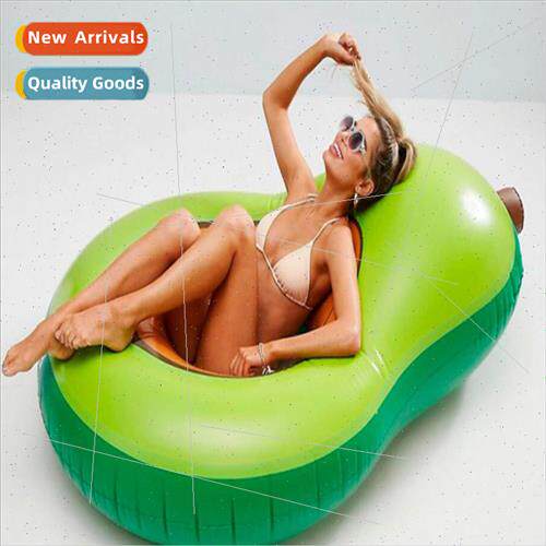 PVC Inflatable Avocado Float Row Blow Up Avocado Large Swimm