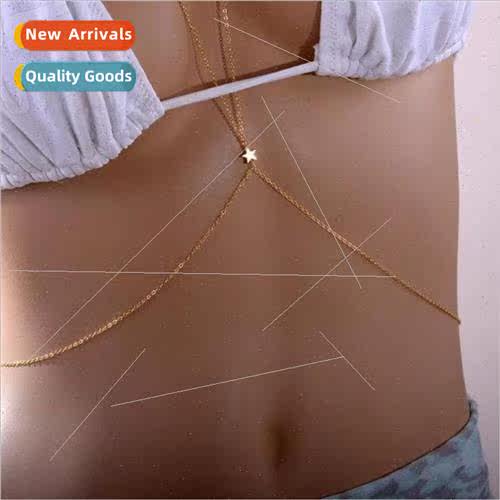 Europe new women sexy body chain bohemian waist chain jewelr