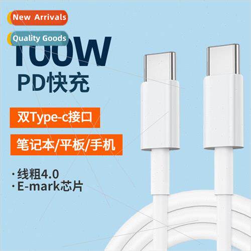 100W dual type-c data cable dual head pd fast charging ctoc