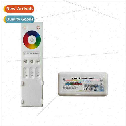 RF Full Touch 2.4G RGBW Controller Wireless Remote Control R