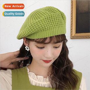 fall winter Japanese beret hat female breathable New thin