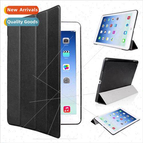 适用iPad Air2 Tablet Case ipad6 Ultra-thin Quad Fold StLeath