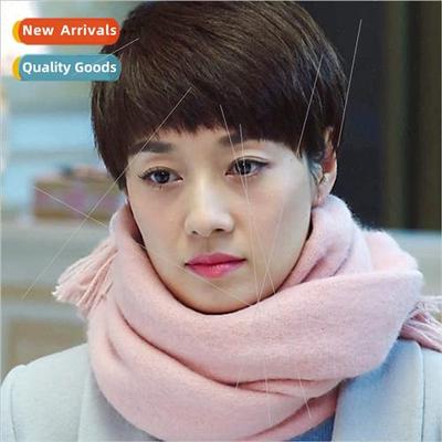 Autumn winter Korean  new women shawl Ma Yi  solid color cas