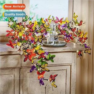 LED Desk Butterfly Chain Window ght New