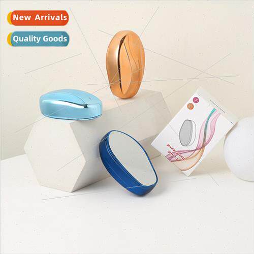 Glass manual epilator painless skin washable crystal epilato