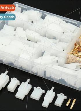 380PCS 40 Sets Auto Motorcycle 2.8mm 2 3 4 6 Pin Terminal Bl