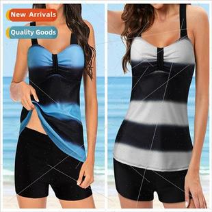 Spl Womens Bikini 23Europe New Gradient Swimsu Vacation Sexy