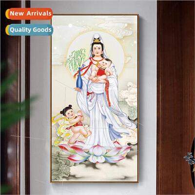 2023 new Guanyin cross stch living room Buddha hembroidery s