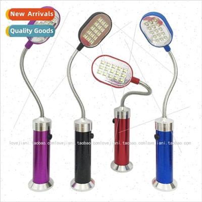 Bendable strong light flashlight 15LED hose work light repai