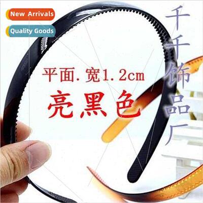 Hairband teeth. Flat 1.2cm wide hair band teeth Korea candy