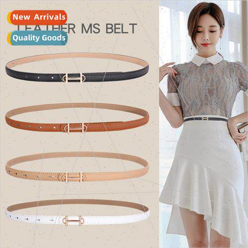 decorative waist chain waist seal cowhide ladies belt dress