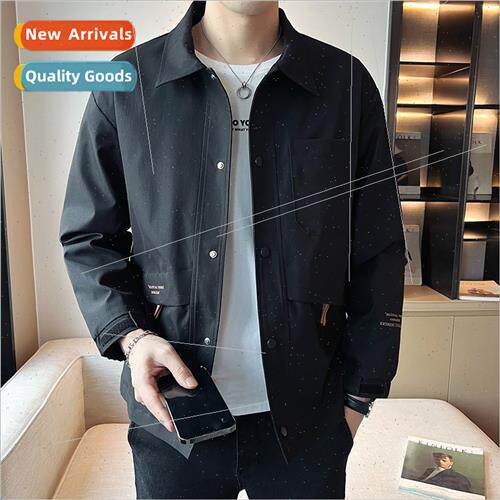 ght xury  Jacket Men Fall New Loose Peplum Jacket Loose Work