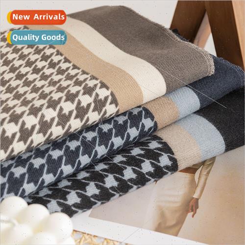 Winter scarf women in Europe Uned States thousbirds grid sca