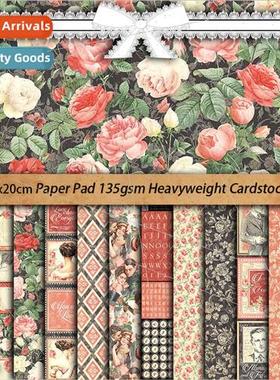 Vintage Character Pattern Material Paper 12 Eros Foldable Ha