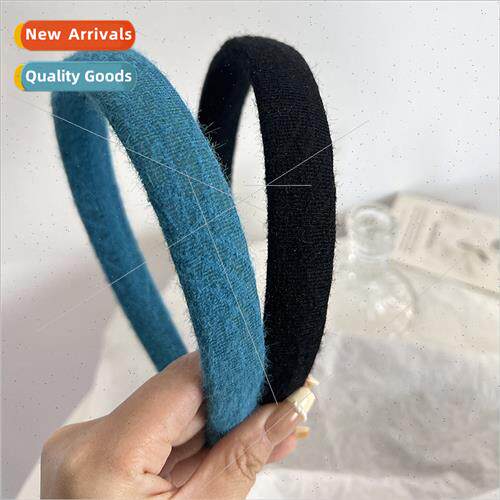 Boutique Autumn winter advanced sense knted sponge hair band