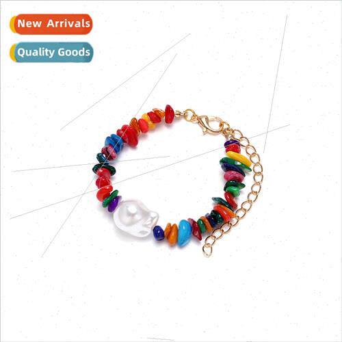 Vacation wind beaded natural stone bracelet fashion bohemian