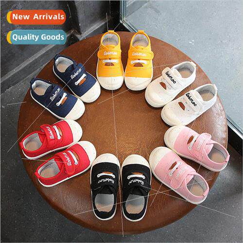 Children canvas shoes Children soft-soled -slip cloth shoes
