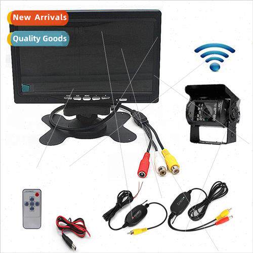 7-inch car wireless LCD monor set 7-inch monor+wireless tran