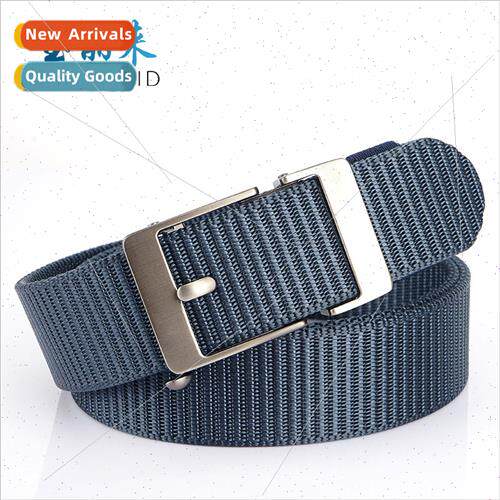 Belt men nylon automatic buckle belt men belt casual versati