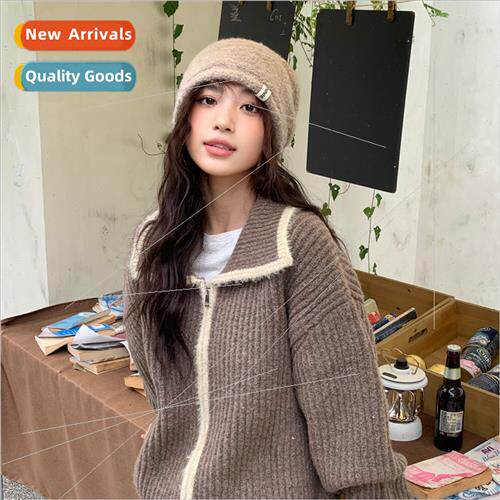 Korea ins alpaca wool pile hat women fall winter warm ear pr