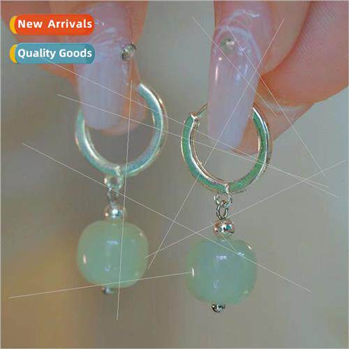 Anti ear buckle female simple versatile gentle wind earrings