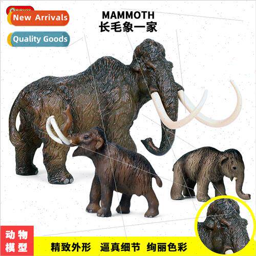 World elephant model zoo prehistoric mammoth mammoth childre