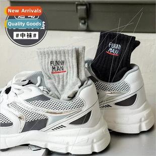 ins odor spring anti cotton tide socks sports fall men Socks
