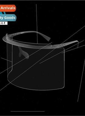 New anti-spatter multi-color  protective mask anti-fog anti-