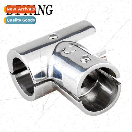 Stainless steel 316 open body tee 90 degrees 60 degrees mirr