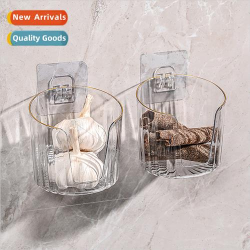 Onion Ginger Garlic Wall Mounted Organizer Kchen Large Shelf