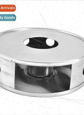 Stainless Steel Japanese Tea Warmer Round Tea Brewer Candle