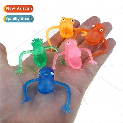 5 Colors/Pack PVC Plastic Dinosaur Finger Cute Storytelling