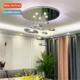 room living chandelier modern atmosp Italian simple creative