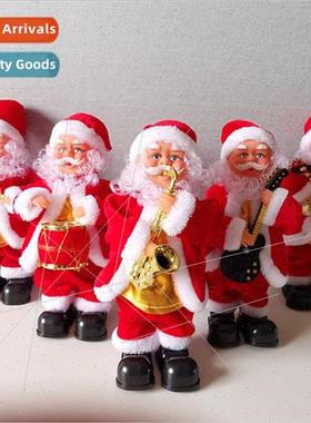 Electric Christmas children toys gifts playing saxophone pla