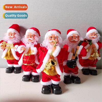 Electric Christmas children toys gifts playing saxophone pla