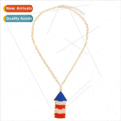New fashion minimalist niche inlaid pearl pencil pendant nec