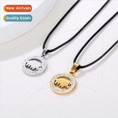 Elephant Necklace Pendant Fashion Trend Men Necklace che