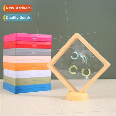 Antioxidant PE film suspension jewelry display box transpare