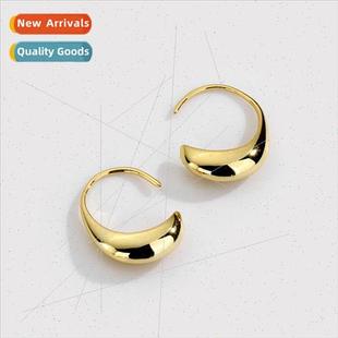 silver 925 female Europe wind French cold earrings