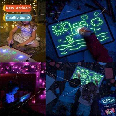 Russian English Draw Wh ght Fun fluorescent drawing board ch