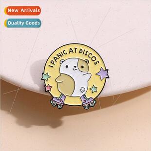 New hamster ball modeling fine cartoon animal pin chic star